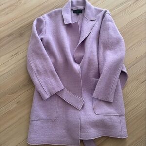 J. Crew Lavender Wool Coat